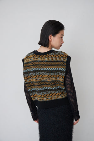 Jacquard Vest