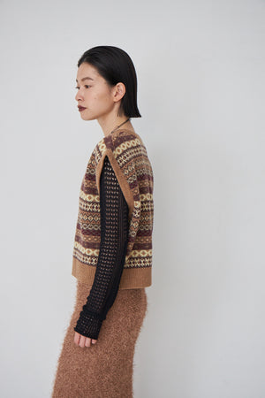 Jacquard Vest