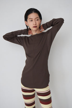 Rib Cut Pullover