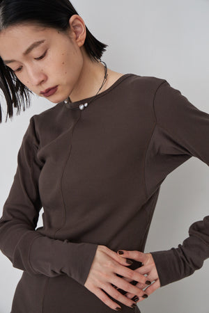 Rib Cut Pullover