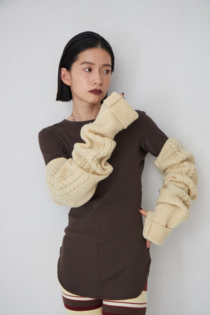 Rib Cut Pullover