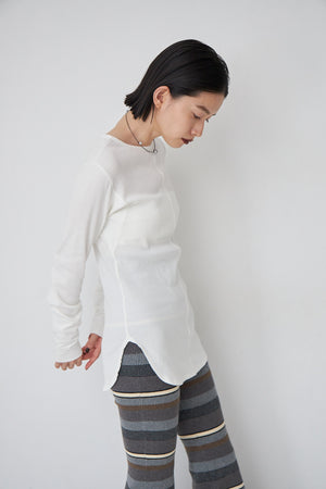 Rib Cut Pullover