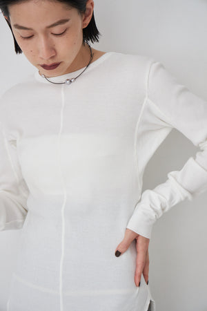 Rib Cut Pullover