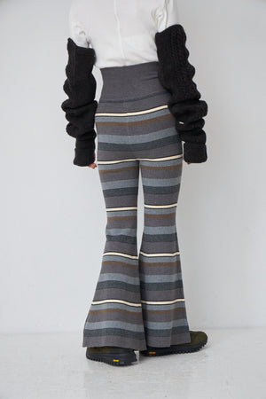 Rib Border Bell Bottoms