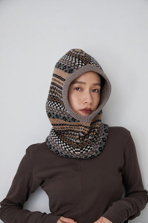 Jacquard Balaclava