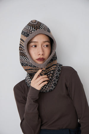 Jacquard Balaclava