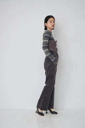 Corduroy Boot Cut Pants