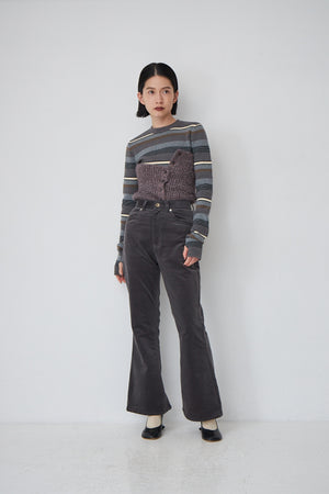 Corduroy Boot Cut Pants