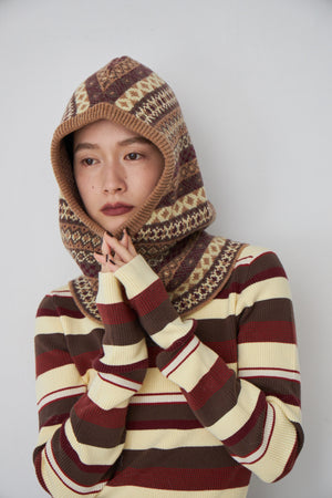 Jacquard Balaclava