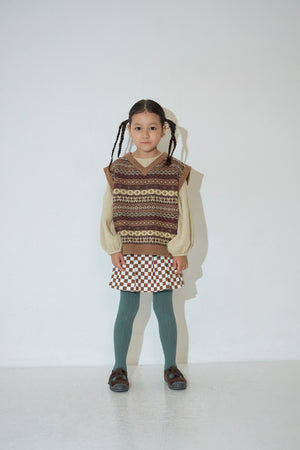 Kids Jacquard Vest