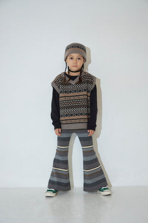 Kids Jacquard Vest