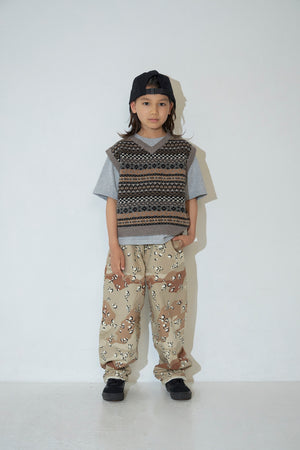 Kids Jacquard Vest