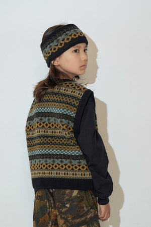 Kids Jacquard Vest
