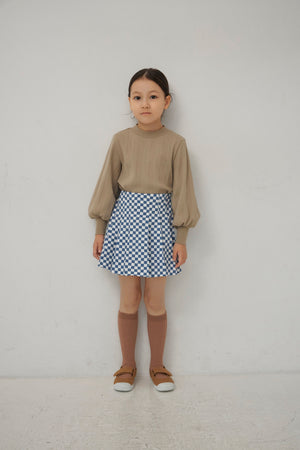 Kids checkered Pants Skirt