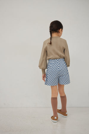 Kids checkered Pants Skirt