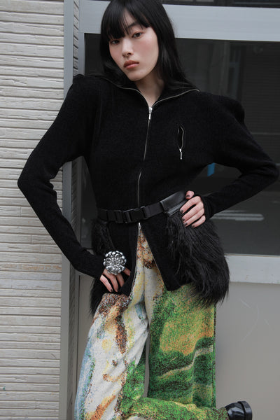 Load image into Gallery viewer, Double Craft Fur Bag