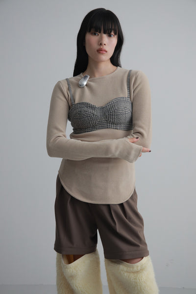 Load image into Gallery viewer, Glen check Bra