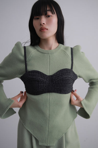 Load image into Gallery viewer, Glen check Bra