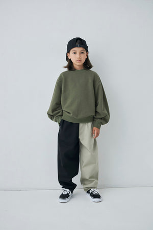 Kids Curve Sleeve Sweat Pullover