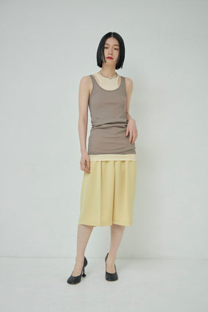 Double Cross Center press shorts