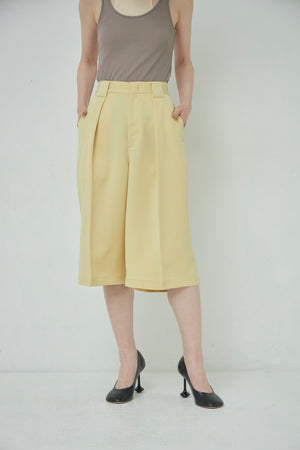 Double Cross Center press shorts