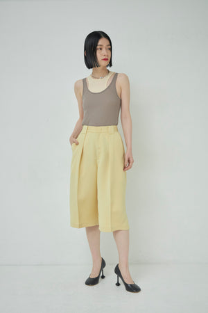 Double Cross Center press shorts