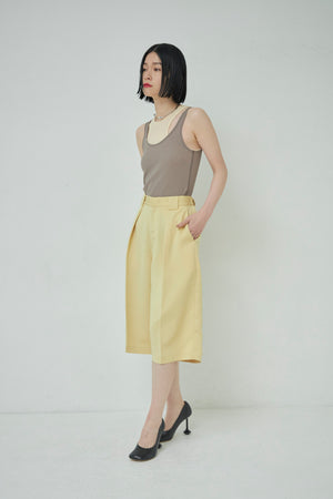 Double Cross Center press shorts
