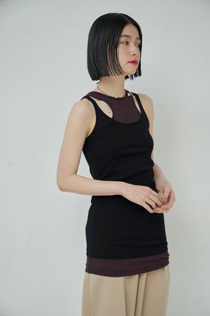 High Twist Layered Tank Top