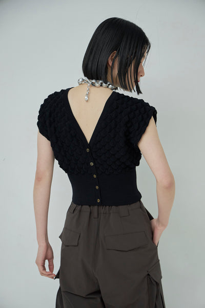 画像をギャラリービューアに読み込む, Scale Like knit vest