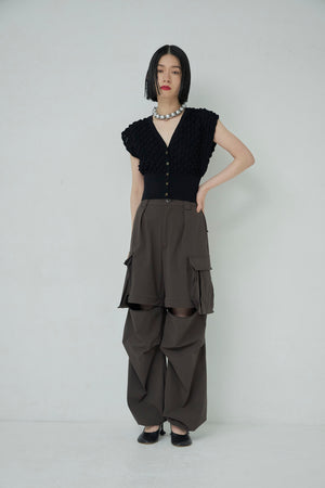 Scale Like knit vest