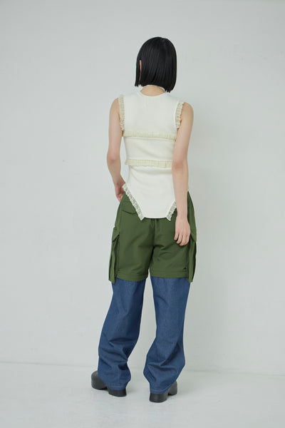 画像をギャラリービューアに読み込む, Frill Lace Tube Bra