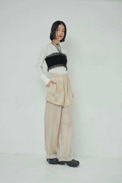 画像をギャラリービューアに読み込む, Frill Lace Tube Bra