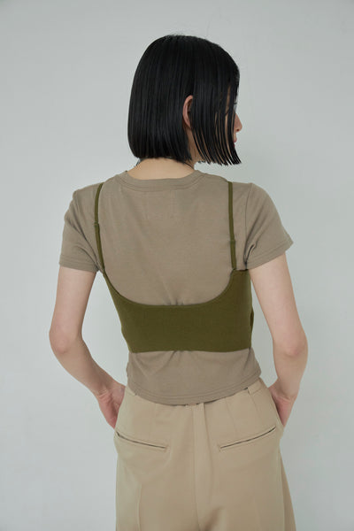 画像をギャラリービューアに読み込む, Knit Cropped Camisole