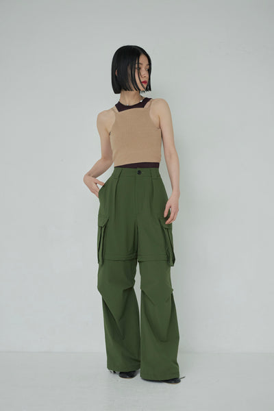 画像をギャラリービューアに読み込む, Knit Cropped Camisole