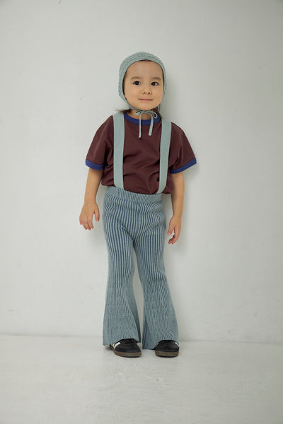 Load image into Gallery viewer, Kids Rib Knit Bell Bottoms
