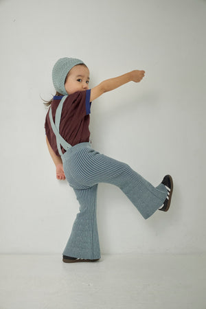 Kids Rib Knit Bell Bottoms