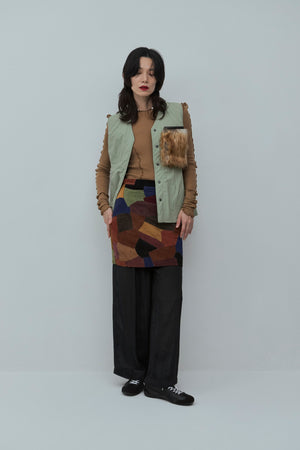 Reversible Craft Fur Pocket Vest