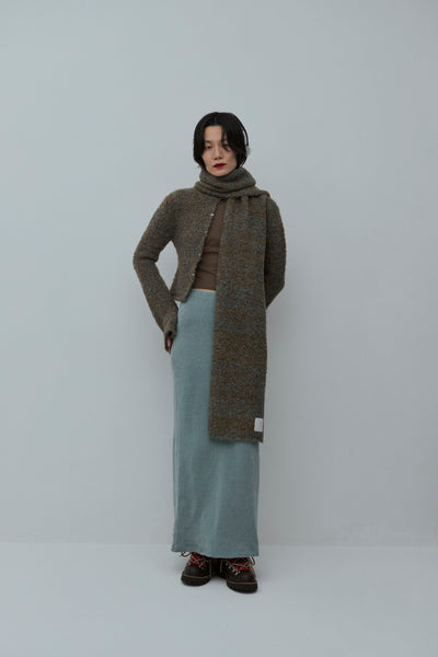 画像をギャラリービューアに読み込む, Mole Knit Maxi Skirt