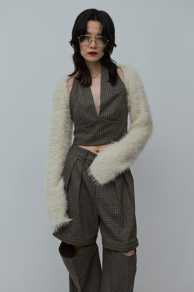 画像をギャラリービューアに読み込む, Check Halter Top