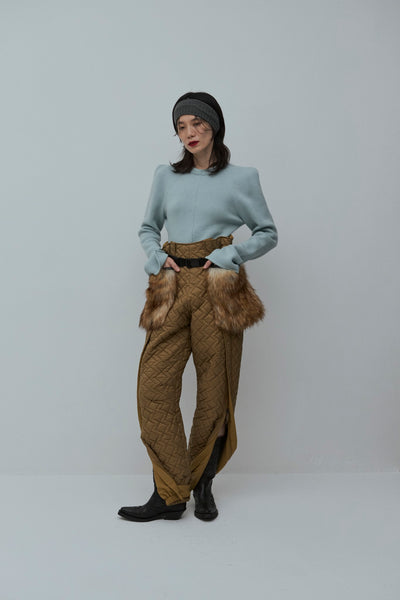 Load image into Gallery viewer, Double Craft Fur Bag