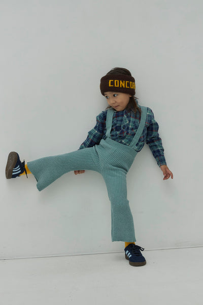 画像をギャラリービューアに読み込む, Kids Mole Knit Bell Bottoms