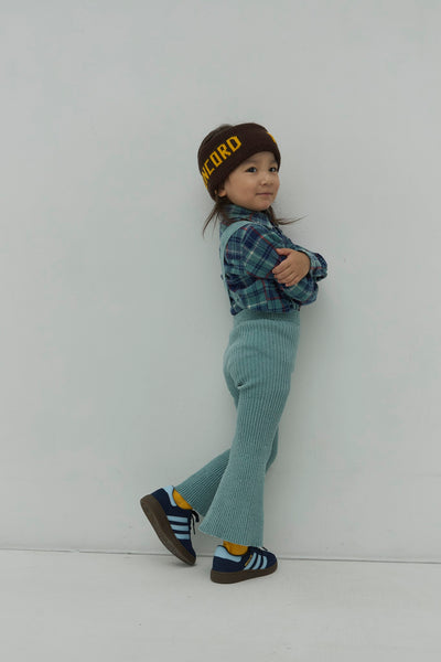 画像をギャラリービューアに読み込む, Kids Mole Knit Bell Bottoms