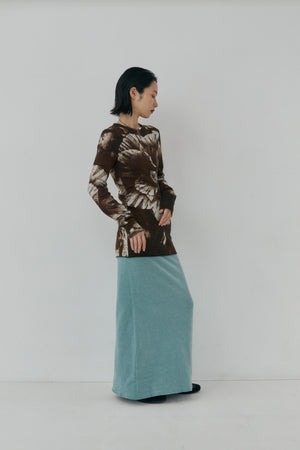 Photo Knit Pullover - B