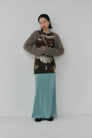 Photo Knit Pullover - B