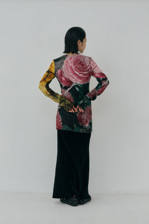 Photo Knit Pullover - A
