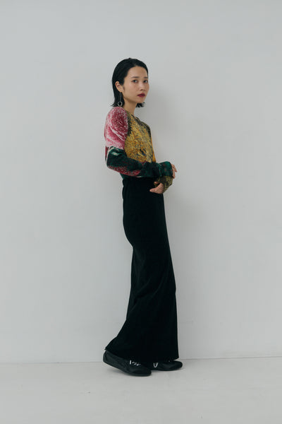 画像をギャラリービューアに読み込む, Mole Knit Maxi Skirt