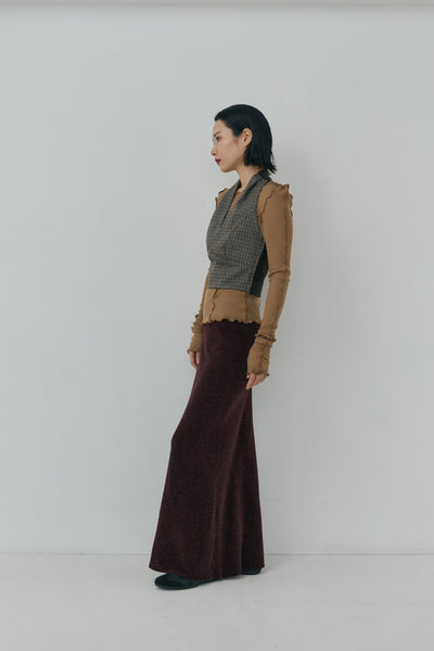 画像をギャラリービューアに読み込む, Mole Knit Maxi Skirt