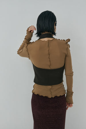 Check Halter Top