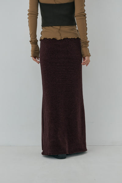 画像をギャラリービューアに読み込む, Mole Knit Maxi Skirt