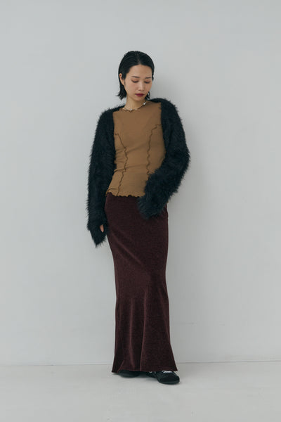 画像をギャラリービューアに読み込む, Mole Knit Maxi Skirt